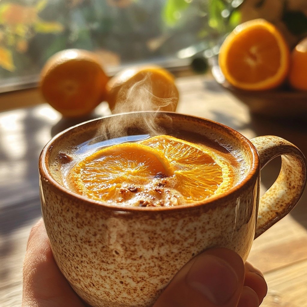 Winterlicher Orangen Punsch