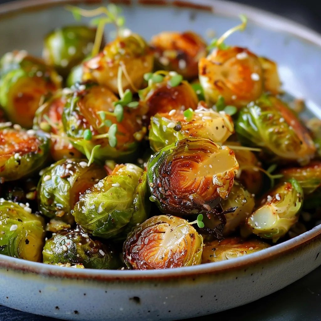 Rosenkohl aus dem Ofen