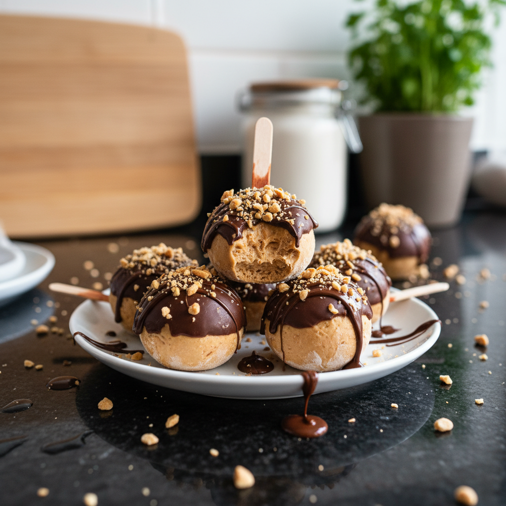 Gefrorene Reese’s Erdnussbutter Pops