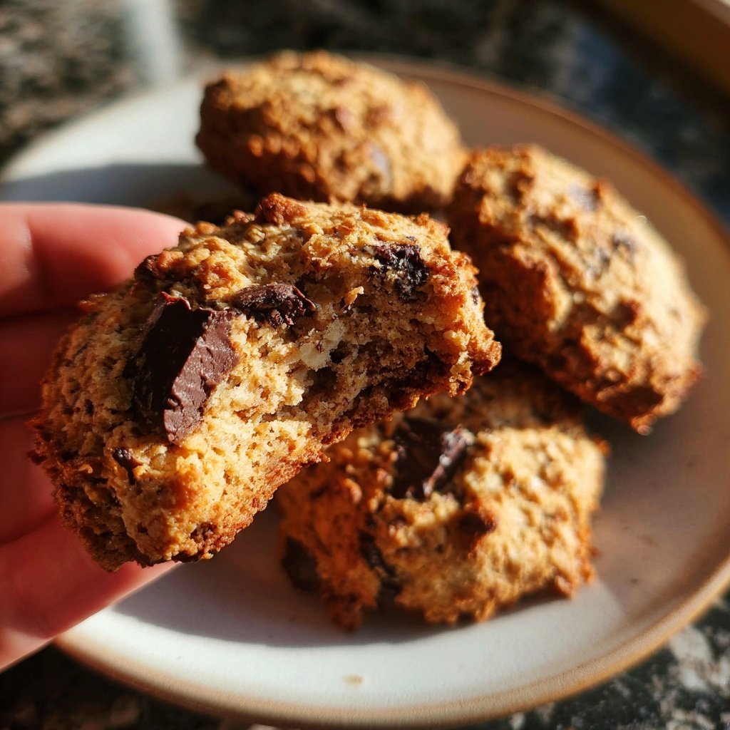 Keksteig Bällchen mit Schokostückchen