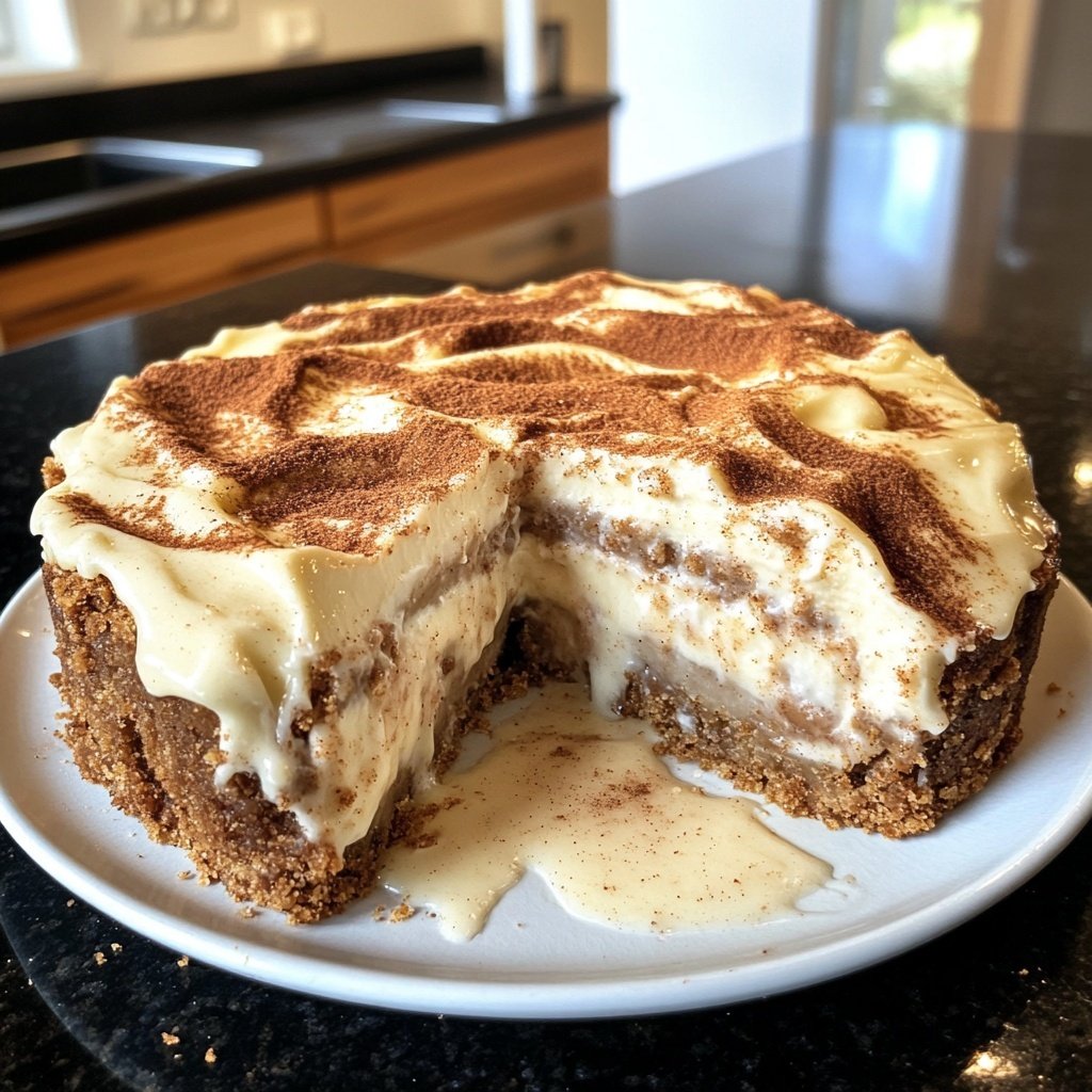 Zimtstern-Cheesecake – Weihnachts-Baking-Dessert