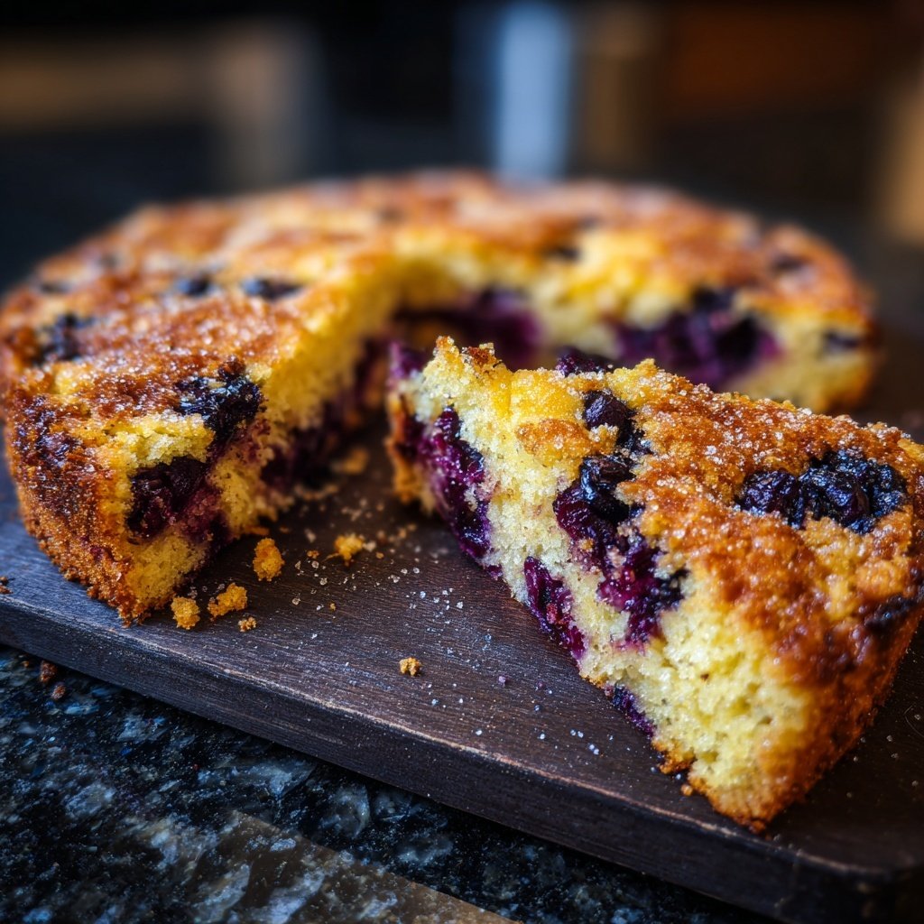 Zitrone Blaubeeren Sauerteig mit Ingwer Snap