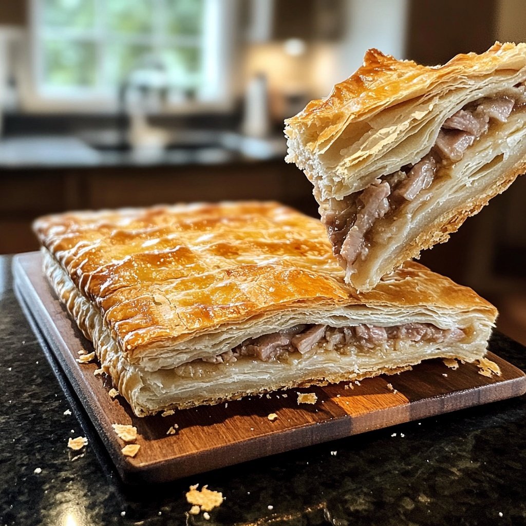 Schweinefilet im Blätterteig