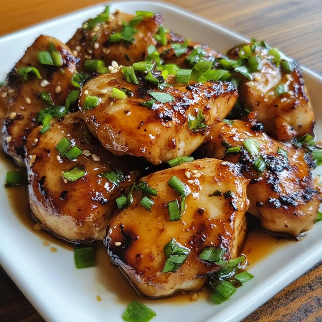 Honig Knoblauch Hähnchen