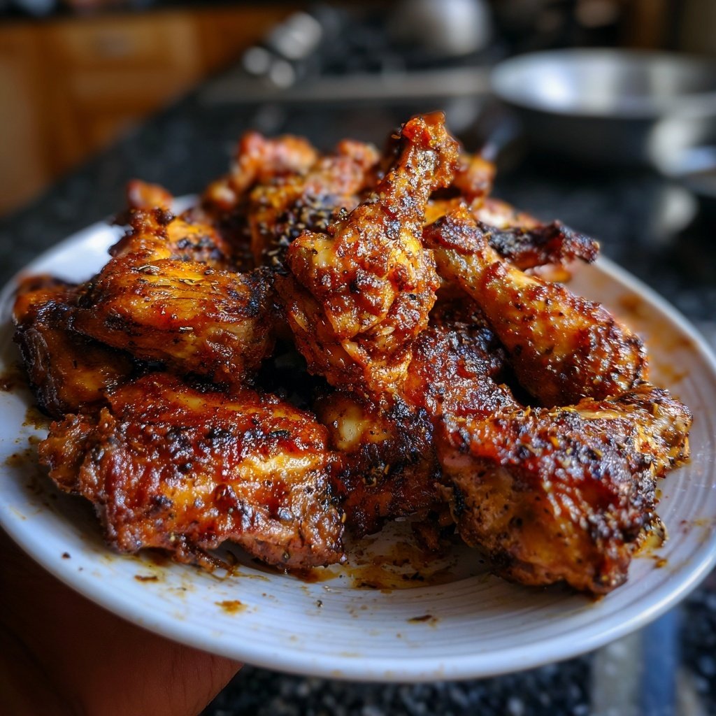 Geschreddertes Barbecue Hähnchen Grütze