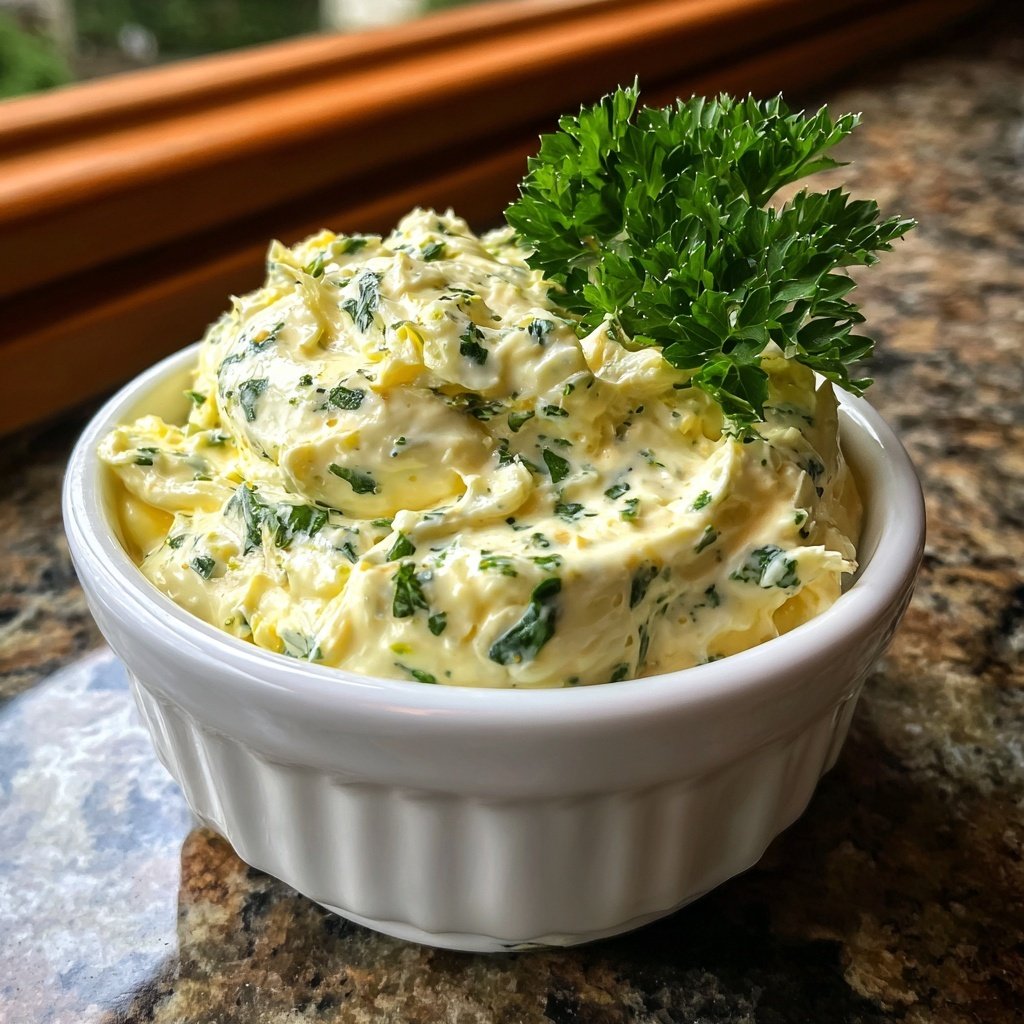 Knoblauch Kräuter Hausgemachte Mayonnaise