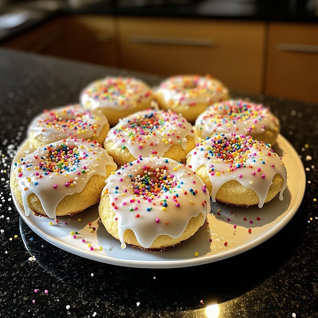 Butterplätzchen mit Zuckerguss