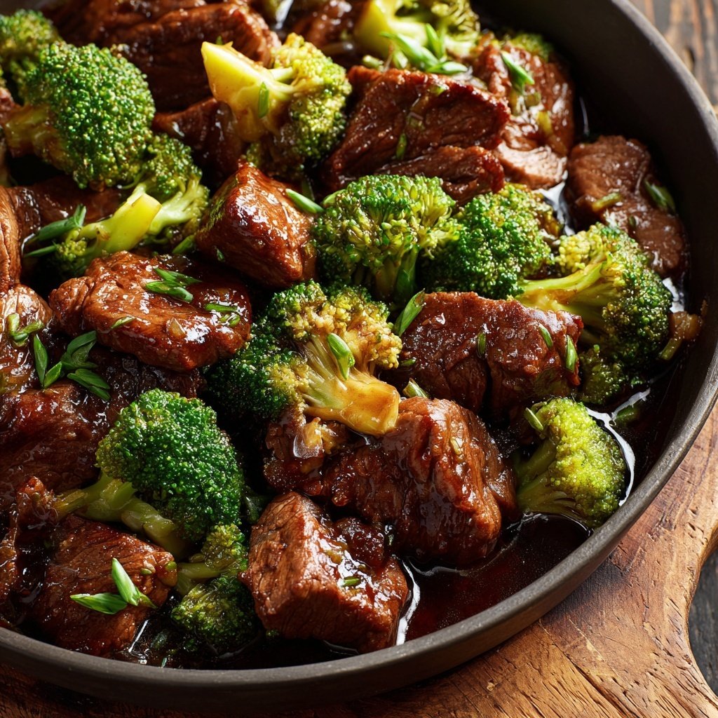 Rindfleisch Brokkoli Rührbraten