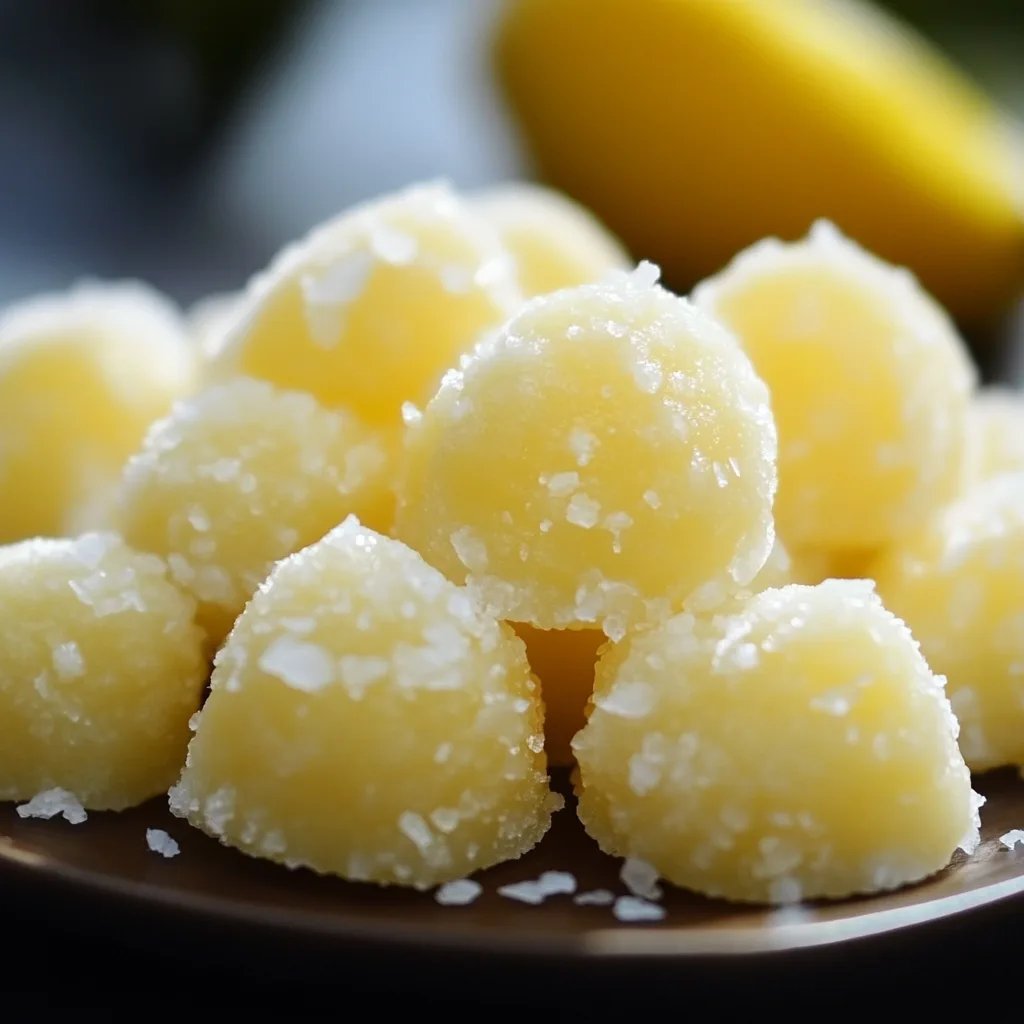 Zitronen-Pralinen