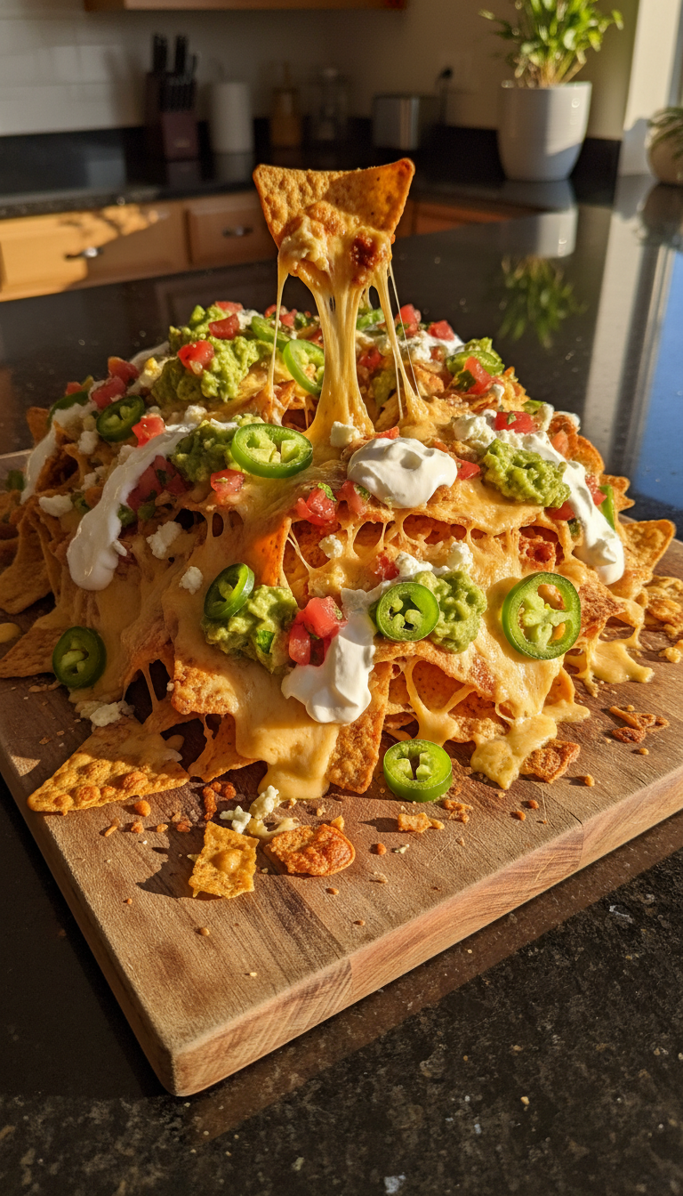 Ultimative Voll Beladene Nacho Platte​