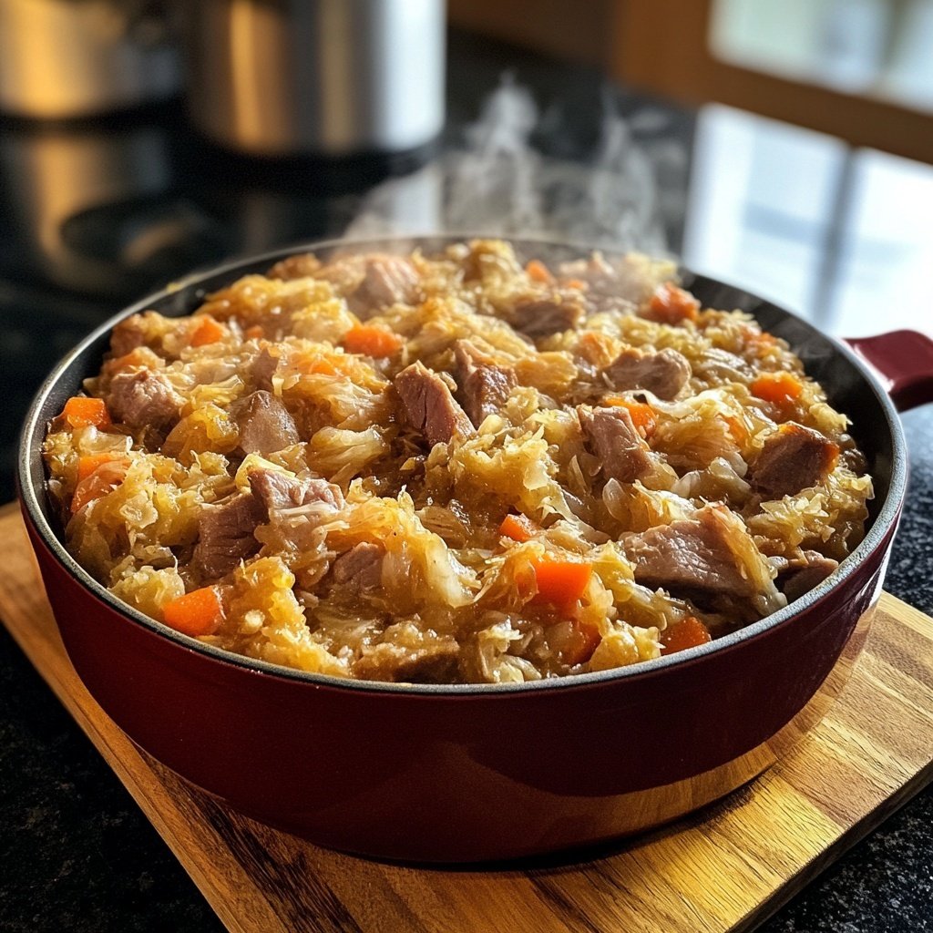 Deftiger Sauerkrauteintopf