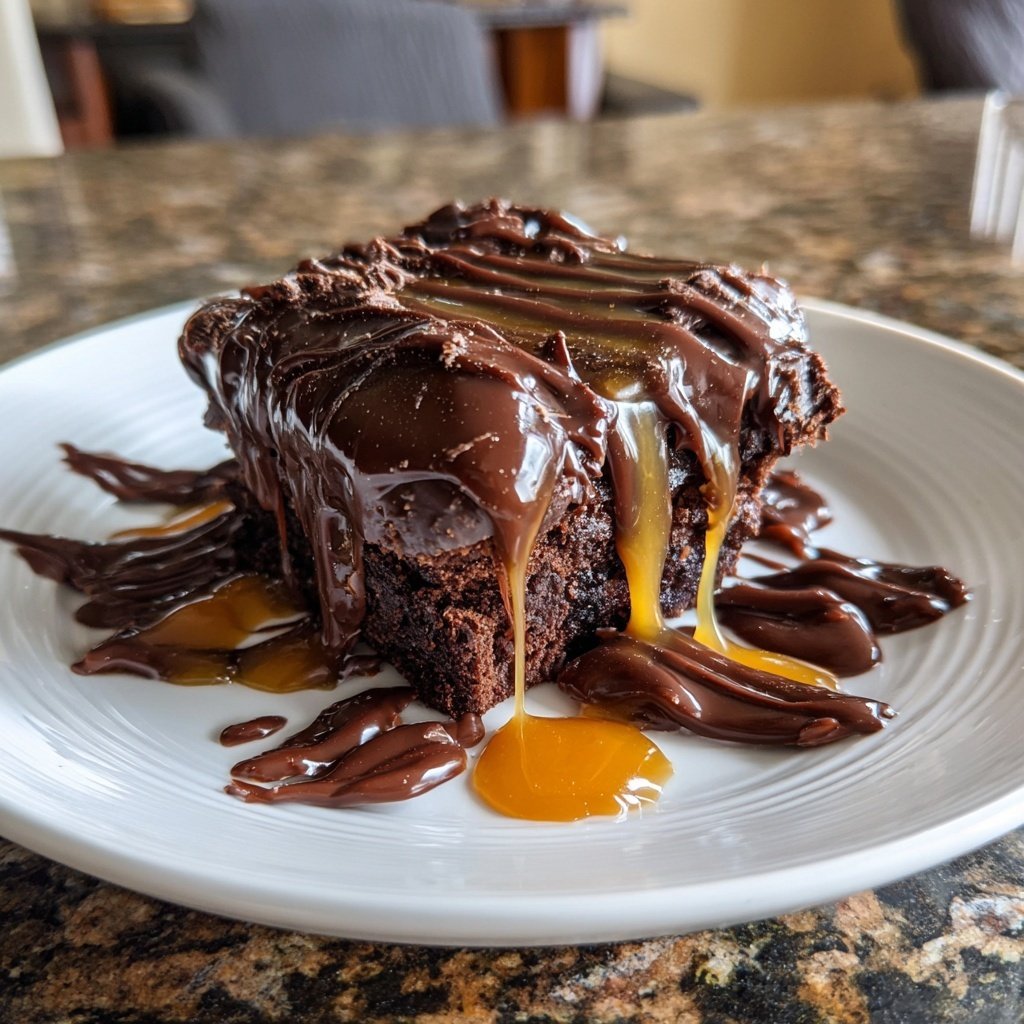 Schokoladen Schmelz des Herzens