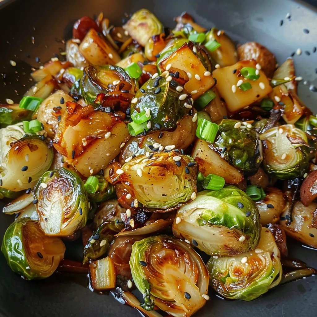 Rosenkohl Kartoffel Pfanne