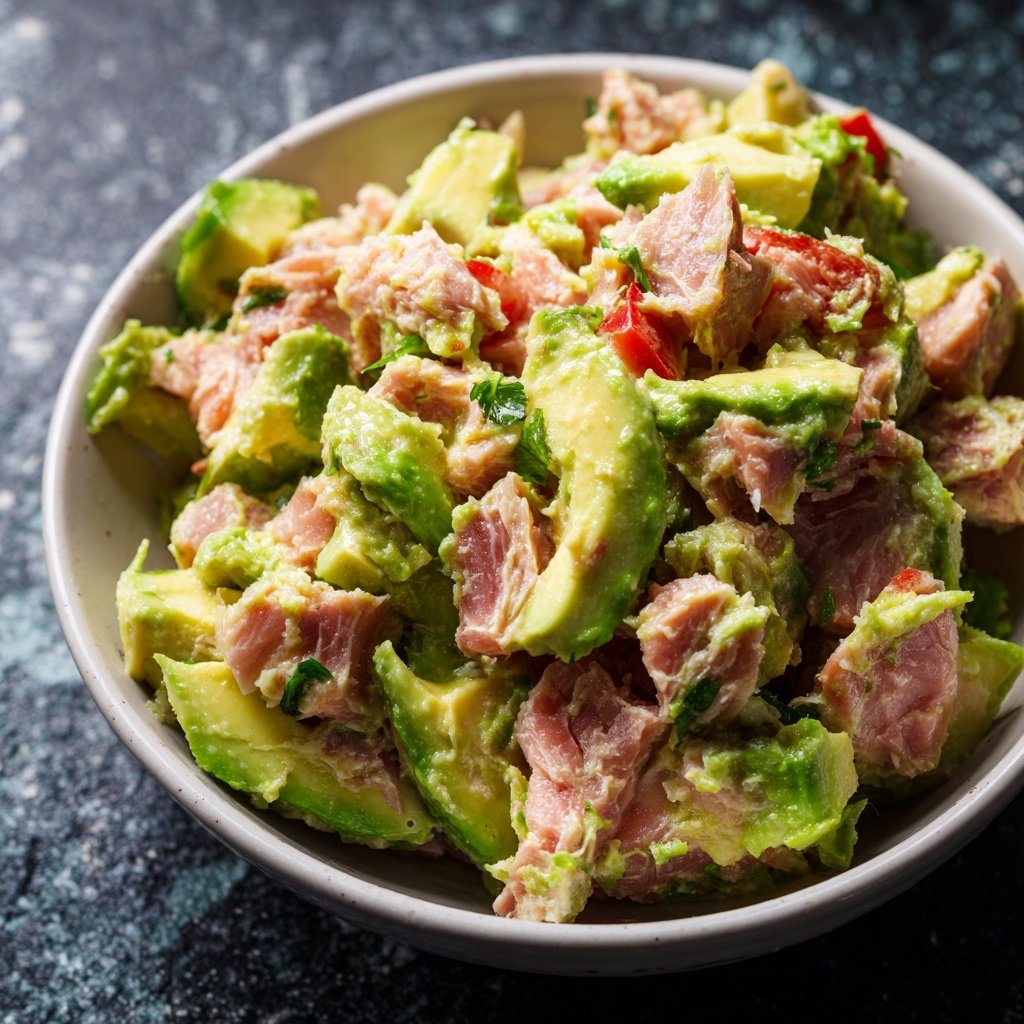 Thunfisch Avocado Salatschiffchen