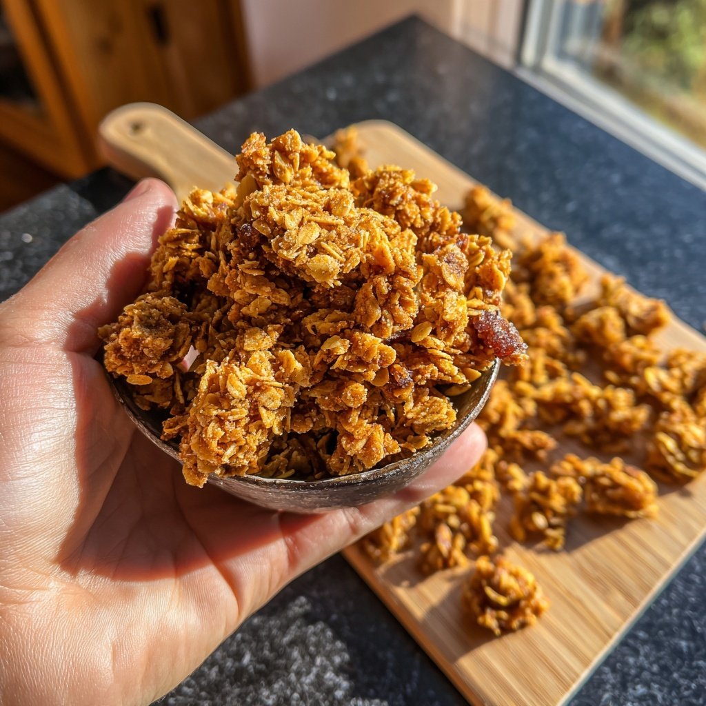 Zimt-Ahorn-Knusper-Granola