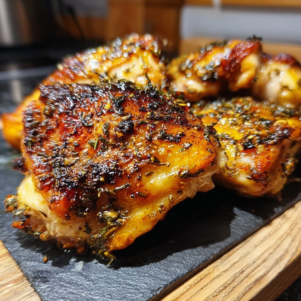 Zitronen-Kräuter-Hähnchenschenkel