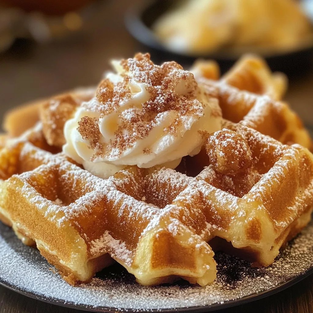 Churros Waffeln